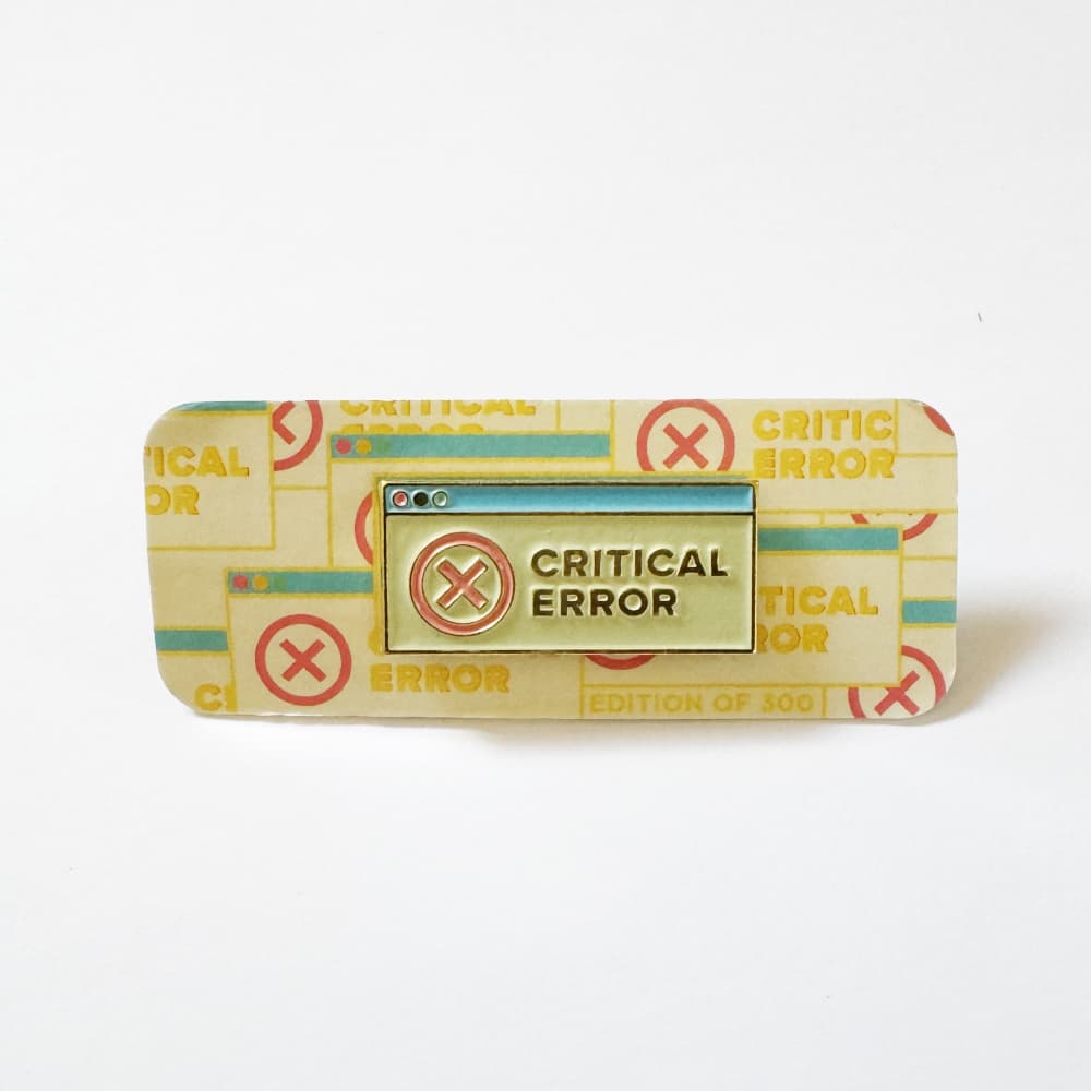 Critical Error Pin